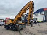 2009 Liebherr A316 LITRONIC material handler, side view