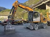 2019 Liebherr LH22 material handler, side view