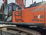 2024 Hitachi ZAXIS 470LCH crawler excavator side view