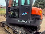 2025 Doosan DH60-7 mini excavator side view