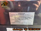 2022 Hitachi ZX200-3G crawler excavator identification plate