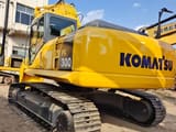 2024 Komatsu PC300 crawler excavator rear three-quarter view