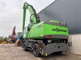 2018 Sennebogen 850 E material handler, rear three-quarter view
