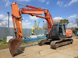 2007 Hitachi ZX210LCK-3 crawler excavator, side profile view