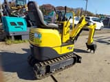 2022 Yanmar SV05-D mini excavator rear three-quarter view