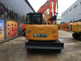2023 Sany SY75C crawler excavator rear view