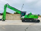 2020 Sennebogen 825 E demolition excavator, side view