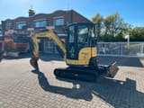 2020 Yanmar VIO38-6 mini excavator, side view