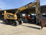 2016 Caterpillar M316F wheel excavator side view