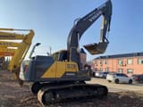 2022 Volvo EC210 crawler excavator, side view