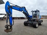 2017 Wacker Neuson EW100 wheel excavator, side profile view
