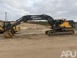 2023 Volvo EC380EL crawler excavator, side profile view