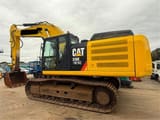 2014 Caterpillar 336E crawler excavator, side profile view