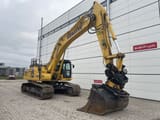 2024 Komatsu HB365LC-3EO crawler excavator, side profile view