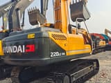 2024 Hyundai R220LC-9S crawler excavator, rear three-quarter view
