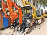 2023 Hitachi ZX17U mini excavator front view