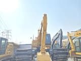 2021 Caterpillar 320C Amphibious Excavator, front view