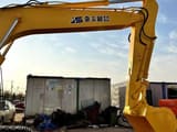2007 Komatsu PC200-7 crawler excavator boom and bucket view
