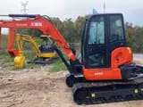 2023 Kubota KX155 mini excavator, side view