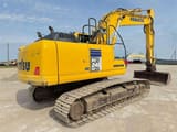 2015 Komatsu PC240LC-10 crawler excavator, rear three-quarter view