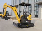 2026 Shantui SE17SR mini excavator, side view
