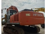 2020 Hitachi Zaxis 350 crawler excavator, rear three-quarter view