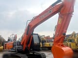 2017 Hitachi Zaxis 210 crawler excavator, side profile view