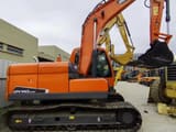 2019 Doosan DX140 crawler excavator side view