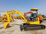 2020 Komatsu PC40MR mini excavator, side view