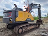 2017 Volvo EC300EL crawler excavator, rear three-quarter view