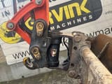 2015 Kubota KX080-4 mini excavator quick coupler and bucket detail