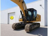 2019 Caterpillar 336 crawler excavator, front three-quarter view