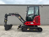 2024 Rhinoceros XN28 mini excavator, side profile view