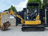 2018 Caterpillar 303E mini excavator, side view
