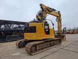 2016 Caterpillar 325F crawler excavator rear three-quarter view