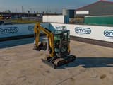 2026 Shantui SE27SR mini excavator, high-angle view
