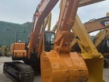 2016 Hyundai R220LC-9S crawler excavator, front three-quarter view