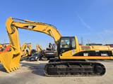 2020 Caterpillar 330CL crawler excavator, side view