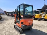 2017 Kubota KX016-4 mini excavator, front three-quarter view