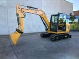 2018 Caterpillar 306E2 mini excavator, side profile view