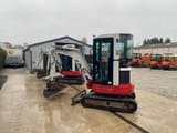 2019 Takeuchi TB23R mini excavator, side view