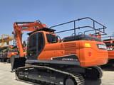 2024 Doosan DX300LC-9C crawler excavator, rear three-quarter view