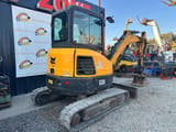 2016 Bobcat E35 mini excavator, rear three-quarter view