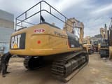 Caterpillar 336D2L crawler excavator rear three-quarter view