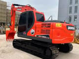 Doosan DX150LC-9C crawler excavator, rear three-quarter view