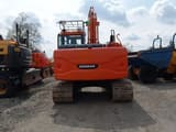 2014 Doosan DX140LC-3 crawler excavator, rear view