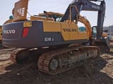 Volvo EC240LC crawler excavator, rear three-quarter view