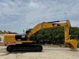 2022 Caterpillar 330D2L crawler excavator, side profile view