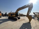 2024 Caterpillar 320GC crawler excavator, side profile view