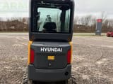 2026 Hyundai HX19A mini excavator, rear view
